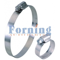 Perforated Band Hose Clamp, Band Width 12.7mm(1/2")