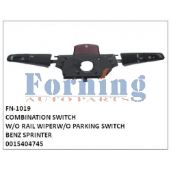 0015404745, COMBINATION SWITCH, W/O RAIL WIPER, W/O PARKING SWITCH, FN-1019 for BENZ SPRINTER