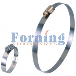 Perforated Band Hose Clamp, Band Width 14.2mm(9/16")