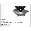 AW7165  WATER PUMP FN-5007 FOR 2001-2007 DADGE CARAVAN, CHRYSLER  OEM#4781157AA