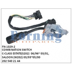 20254021 44 COMBINATION SWITCH FN-1029-2 for C-CLASS ESTATE(S202)  06/96~ 03/01, SALOON (W202) 03/93~05/00