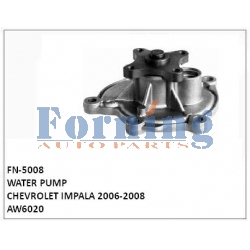 AW6020 WATER PUMP FN-5008 FOR CHEVROLET IMPALA 2006-2008